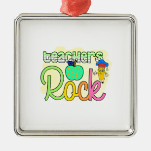 Ornamento De Metal Rock de Professores