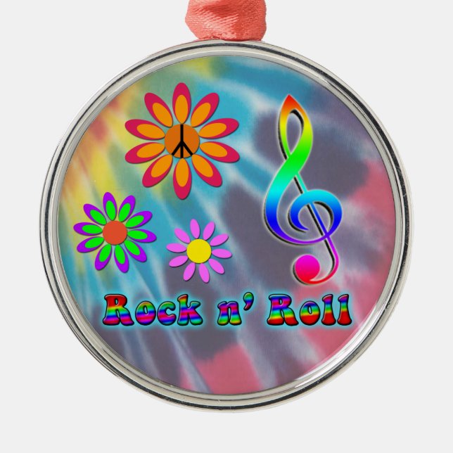 Ornamento De Metal Rock n' Roll (Frente)