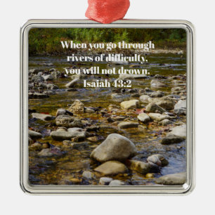 Ornamento De Metal Rocky Path