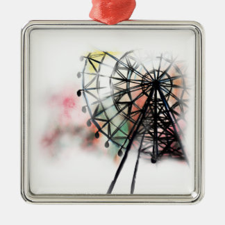 Ornamento De Metal Roda de Ferris