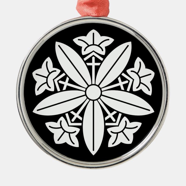 Ornamento De Metal Roda de genciana Kuga (Frente)