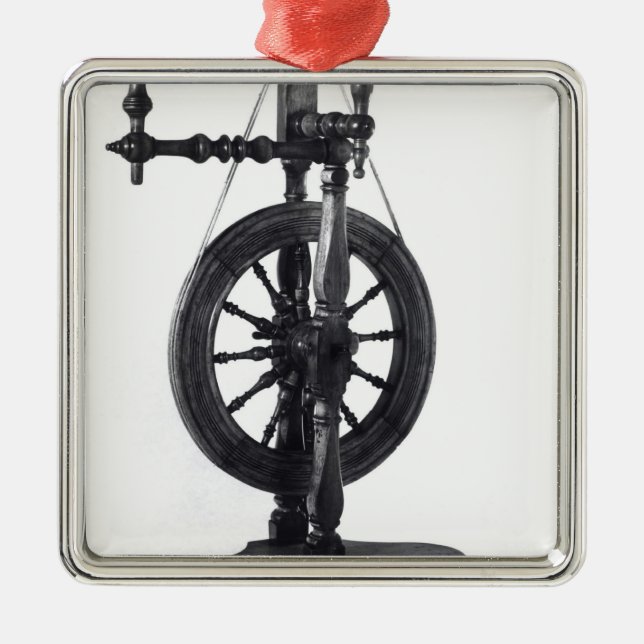 Ornamento De Metal Roda de giro (Frente)