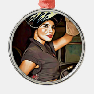 Ornamento De Metal Rosa--soldador