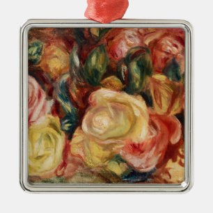 Ornamento De Metal Rosas (1912) apresentada por Pierre-Auguste Renoir