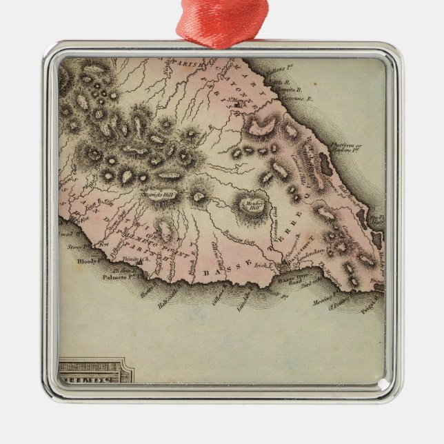 Ornamento De Metal Rua Christophers (Frente)