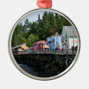 Ornamento De Metal Rua Creek em Ketchikan