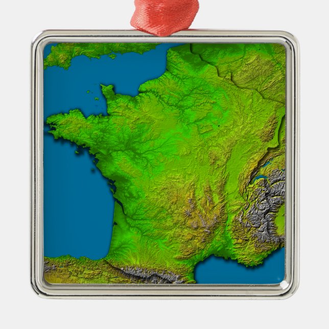 Ornamento De Metal Rua Louis, Missouri, EUA (Frente)