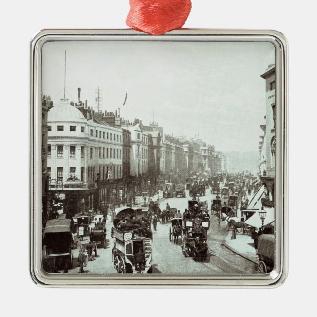 Ornamento De Metal Rua regente, Londres c.1900 (Frente)