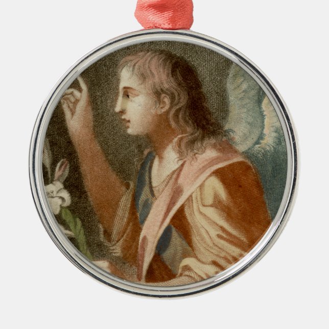 Ornamento De Metal Ruas. Gabriel o Arcanjo (M 011) (Frente)