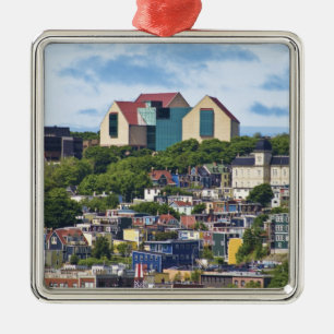 Ornamento De Metal Ruas. John's, Newfoundland, Canada, o 2