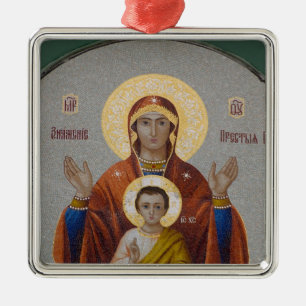 Ornamento De Metal Rússia, Moscou, Sparrow Hill, Igreja Trinity.