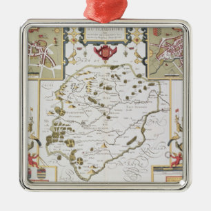 Ornamento De Metal Rutlandshire com Oukham e Stanford