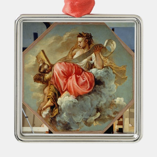 Ornamento De Metal Sabedoria (Frente)