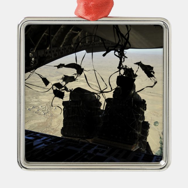 Ornamento De Metal Saída de pacotes do Sistema de Entrega de Contêine (Frente)