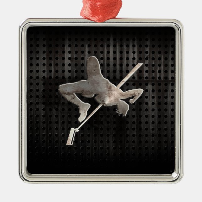 Ornamento De Metal Salto alto; Legal (Frente)