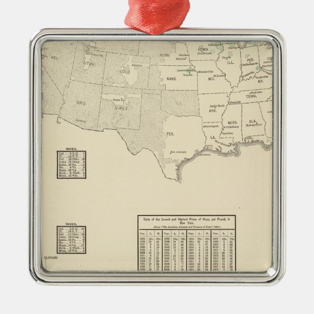 Ornamento De Metal Saltos (Frente)