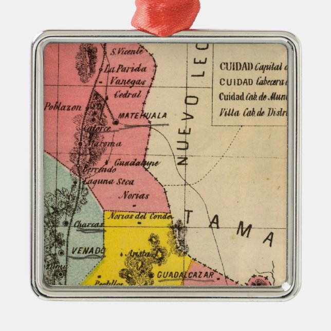 Ornamento De Metal San Luis Potosi, México (Frente)