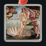 Ornamento De Metal Sandro Botticelli - Nascimento de Vênus<br><div class="desc">Nascimento de Vênus - Sandro Botticelli,  Tempera na Canvas,  1485</div>