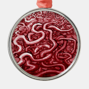 Ornamento De Metal Sangue e intestinos
