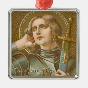 Ornamento De Metal Santa Joana d'Arc (JM 28)