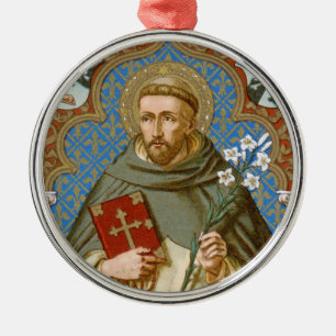 Ornamento De Metal Santo Domingos de Gusmão (BK 011)