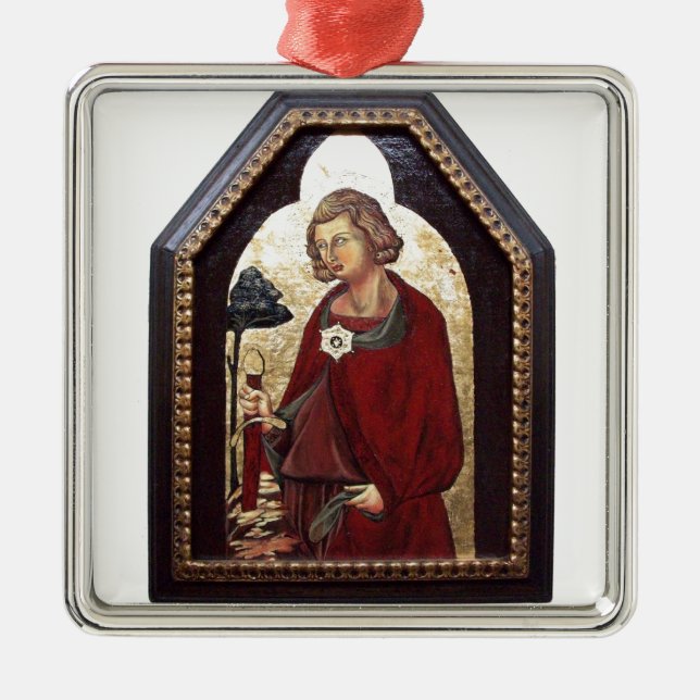 ORNAMENTO DE METAL SANTO GALGANO (Frente)