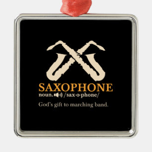 Ornamento De Metal Saxofone - Definição Saxofônica