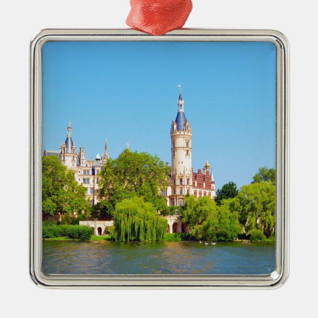 Ornamento De Metal Schwerin Palace, Alemanha (Frente)