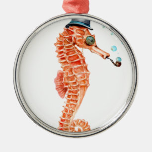 Ornamento De Metal Seacavalo Steampunk