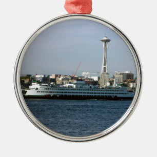 Ornamento De Metal Seattle Washington