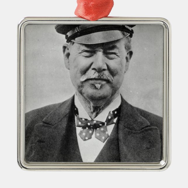 Ornamento De Metal Senhor Thomas Lipton (Frente)