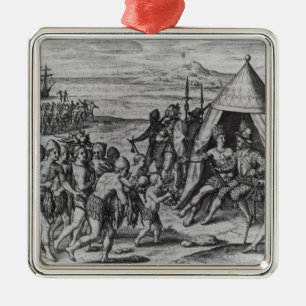 Ornamento De Metal Senhor Walter Raleigh
