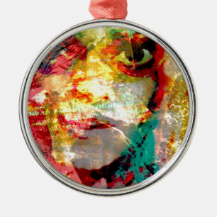 Ornamento De Metal senhora