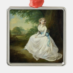 Ornamento De Metal Senhora Câmara, c.1789 (óleo em canvas)