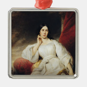 Ornamento De Metal Senhora Malibran no papel de Desdemona, 1830