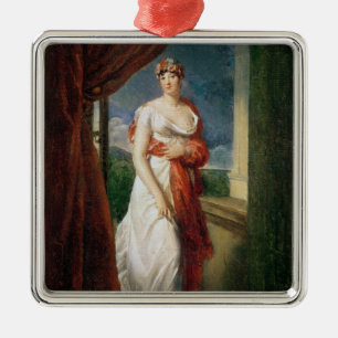 Ornamento De Metal Senhora Tallien