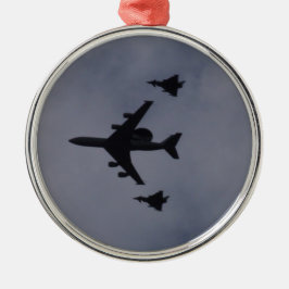 Ornamento De Metal Sentinela escoltado por Typhoons