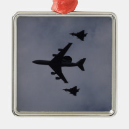 Ornamento De Metal Sentinela escoltado por Typhoons