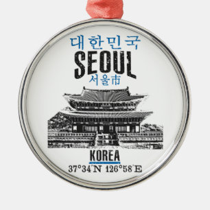Ornamento De Metal Seoul