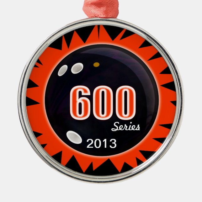 Ornamento De Metal Série 600 Boliches (Frente)
