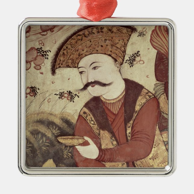 Ornamento De Metal Shah Abbas mim (Frente)