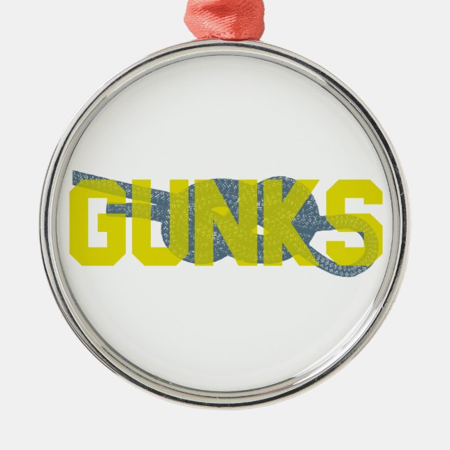 Ornamento De Metal Shawagunks Subindo (Frente)