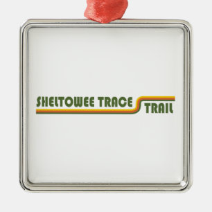 Ornamento De Metal Sheltowee Trace do Kentucky Tennessee