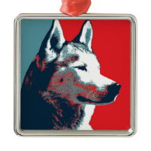 Siberian Husky - Paródia Política Poster