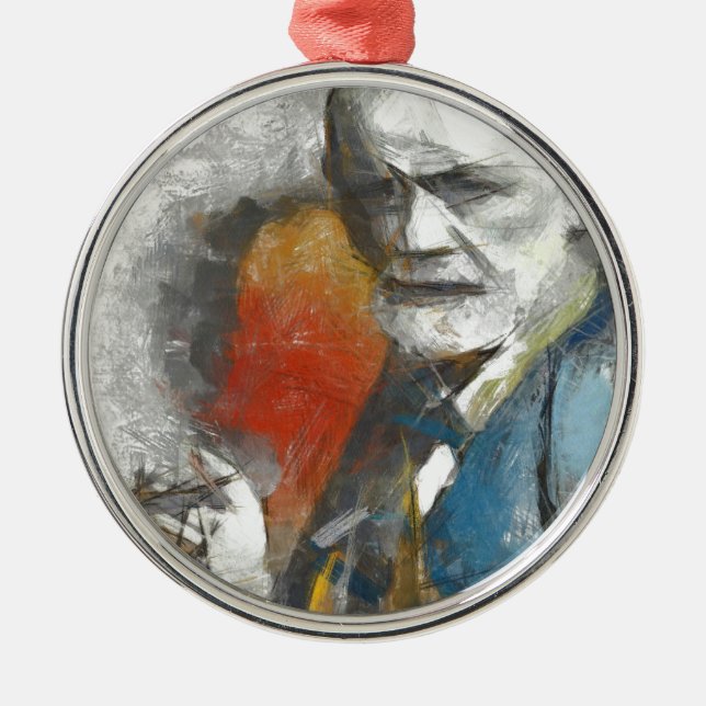 Ornamento De Metal Sigmund (Frente)