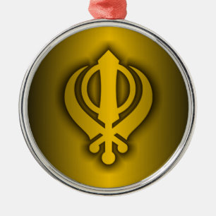 Ornamento De Metal Sikh