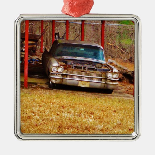 Ornamento De Metal Silver 1963 Sadan Deville (Frente)