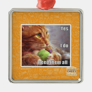 Ornamento De Metal Sim, preciso de todos