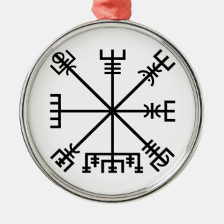 Ornamento De Metal Símbolo de Vegvisir