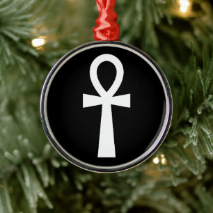 Ornamento De Metal Símbolo Egípcio Ankh